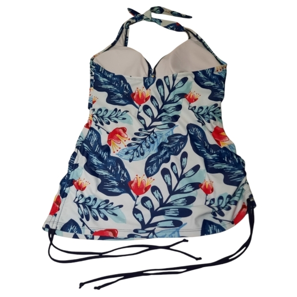 Floral Tankini Top Large - Picture 3 of 4